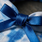 10Pcs-Oceanic Blue Braided Fabric Headband