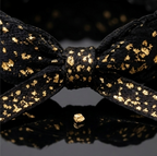 10Pcs-Midnight Gold Fleck Braided Accessory Band