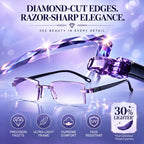 The PrismZoom Pro - Auto-Focus Reading Glasses