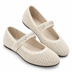 The Breezy Eco- Minimalist Woven Flat