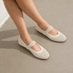 The Breezy Eco- Minimalist Woven Flat