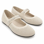 The Breezy Eco- Minimalist Woven Flat